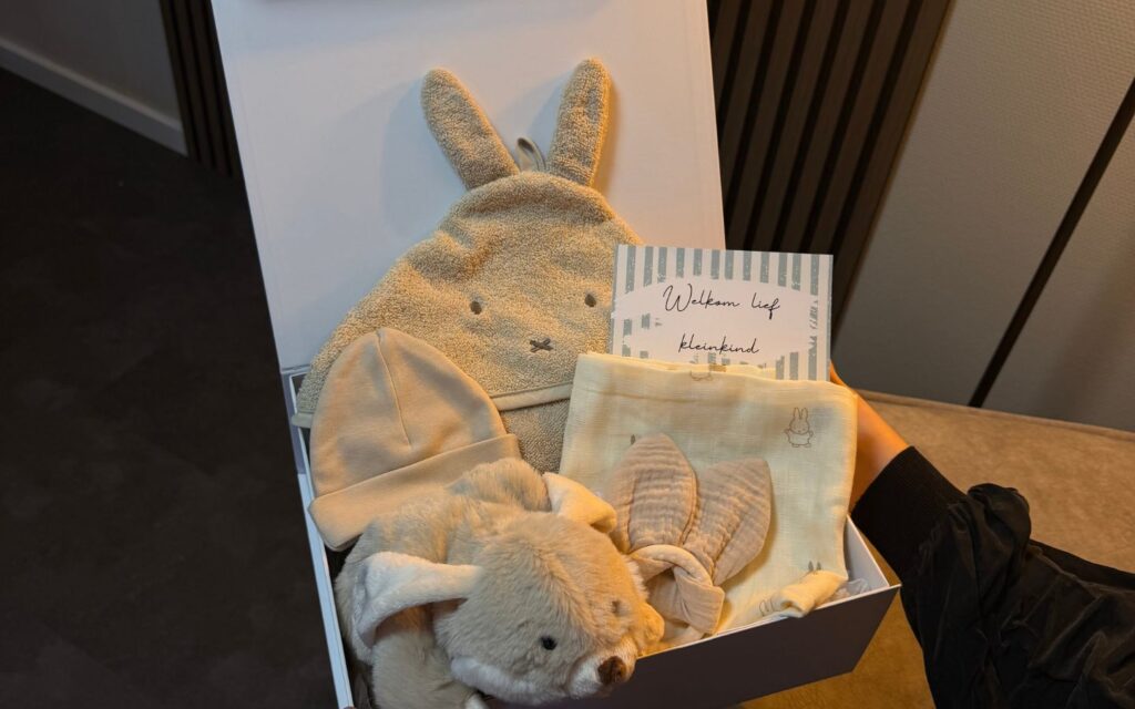 Kraam cadeau kant-en-klaar